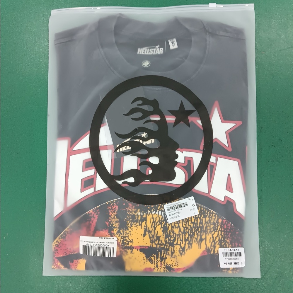 Hellstar Black Graphic Men's Shirt